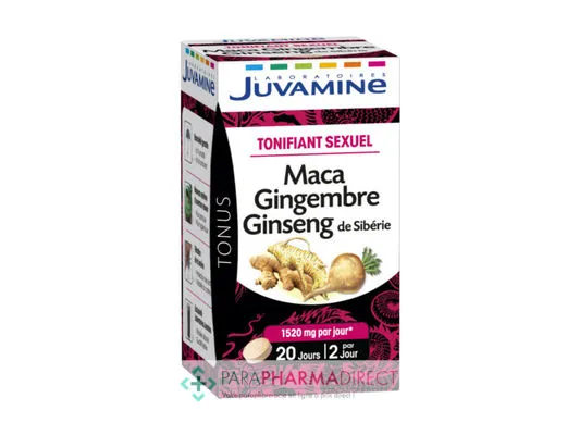 JUVAMINE MACA GINSENG GINGEMBRE GEL B/20 – Image 2