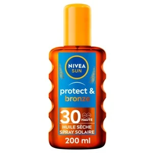 NIVEA HUILE BRONZ SPRAY SPF 4 150ML