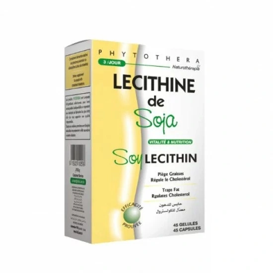 PHYTOTHERA LECITHINE DE SOJA GEL B/45