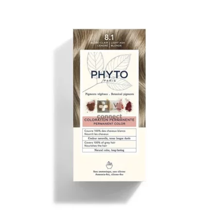 PHYTOCOLOR 8.1 BLOND CLAIR CENDRE