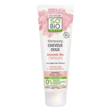 SOBIO SHAMP DOUCEUR AMANDE BIO 250ML