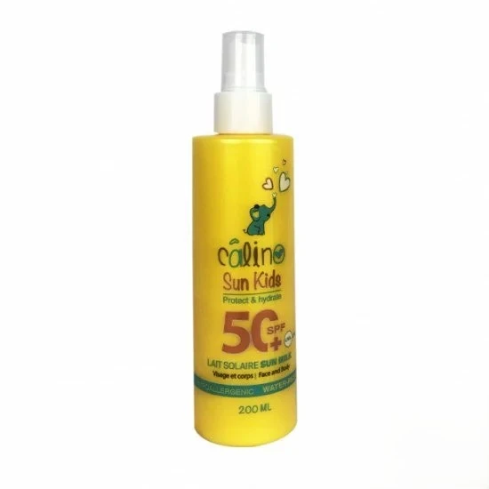 CALINO LAIT SOLAIRE KIDS SPF50+ VISAGE ET CORPS 200ML – Image 2