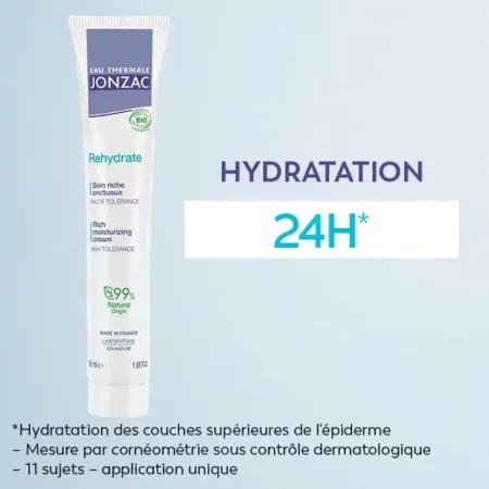 JONZAC REHYDRATE SOIN RICHE ONCTUEUX 50ML