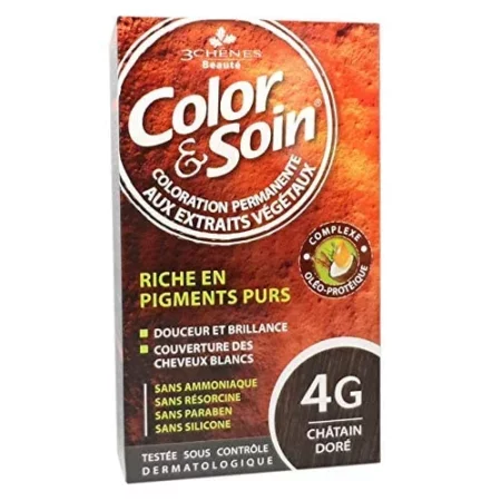 3CHENES COLOR SOIN CHATAIN DORE 4G