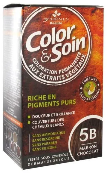 3CHENES COLOR SOIN MARRON CHOCOLAT 5B