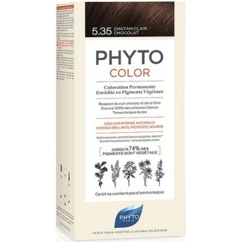 PHYTOCOLOR 5.35 CHATIN CLAIR CHOCOLAT
