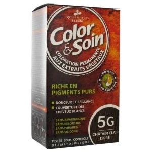 3CHENES COLOR SOIN CHATAIN CLAIR DORE 5G