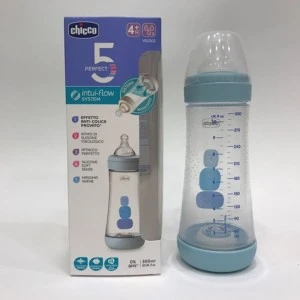 CHICCO BIB PC PERFECT5 ANTICOLIQUE BOY 300ML 22127 – Image 2