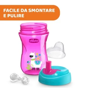 CHICCO TASSE ADVANCED 12M+ GIRL 200ML – Image 2