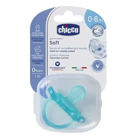 CHICCO SUCETTE PH.CONFORT BLEU 0-6M 9034