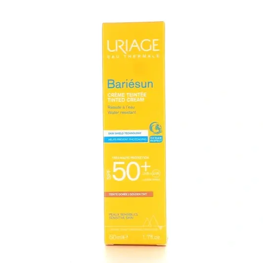 URIAGE BARIESUN CR TEINTEE CREME DOREE 50+ 50ML 08900 – Image 4