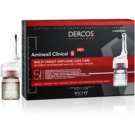 VICHY DERCOS AMINEXIL AMPOULES HOMME 6ML*21 2748