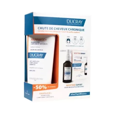 DUCRAY PACK CHUTE CHRONIQUE (NEOPTIDE EXPERT+ANAPHASE SHAMP -50%)