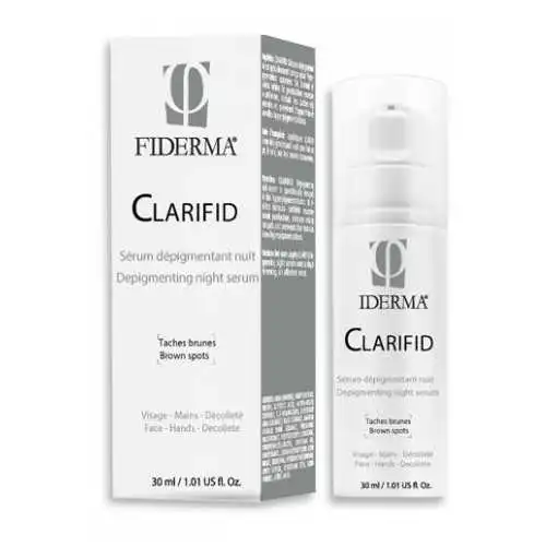 FIDERMA CLARIFID TROUSSE CR JOUR DEPIG 50ML +CLARIFID SERUM NUIT 30ML – Image 3