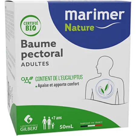 PECTAVOX BAUME PECTORAL XTRA FORT ADULTE POT 50ML