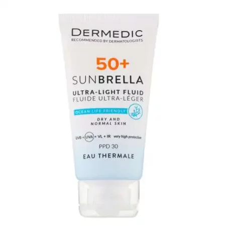 DERMEDIC PACK SUNBRELLA ULTRA LIGHT FLUID SPF50 PG +LA 2EME GR