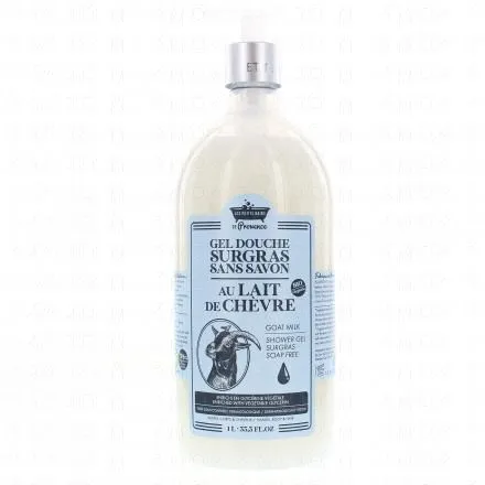 LES PETITS BAINS DE PROVENCE GEL DOUCHE SURGRAS LAIT DE CHEVRE 1L