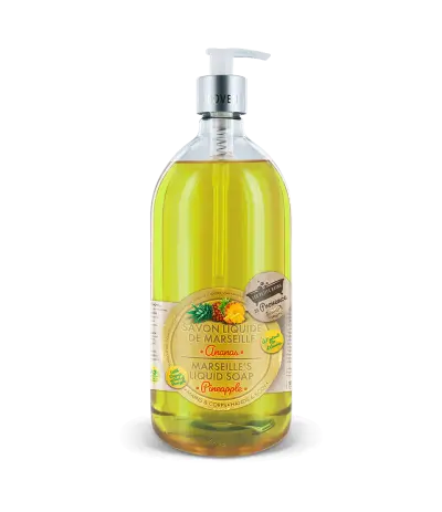 LES PETITS BAINS DE PROVENCE SAVON LIQUIDE ANANAS 1L
