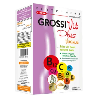 PHYTOTHERA GROSSIVIT PLUS VITAMINE GEL B/45 – Image 3