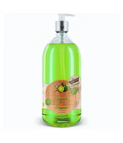 LES PETITS BAINS DE PROVENCE GEL DOUCHE SURGRAS BERGAMOTE 1L