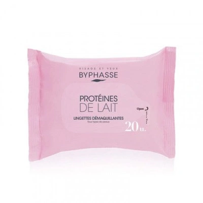 BYPHASSE LINGETTES DEMAQ PROTEINES DE LAIT B/20