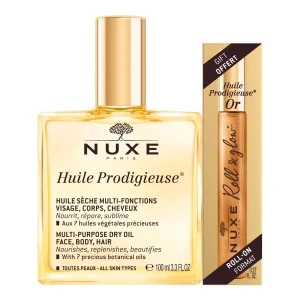 NUXE HUILE PROD +HUILE PRO ROLL ON OR 8ML OFFERT