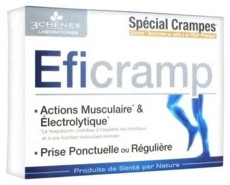 3CHENES EFICRAMP GEL B/30