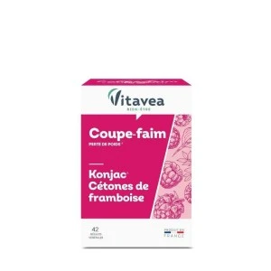 VITAVEA COUPE FAIM KONJAC CETONES DE FRAMBOISES GEL B/42