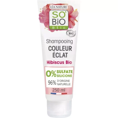 SOBIO SHAMP COULEUR ECLAT HIBISCUS BIO 250ML