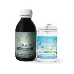 YOUNG HEALTH PACK ACTI DRAINOL +FIBRES VEGETALES GEL B/60 -50%
