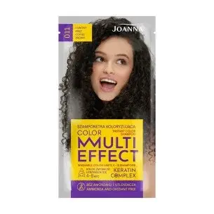 JOANNA MULTI EFFECT COLOR SHAMPOO 011 COFFEE BROWN 35G
