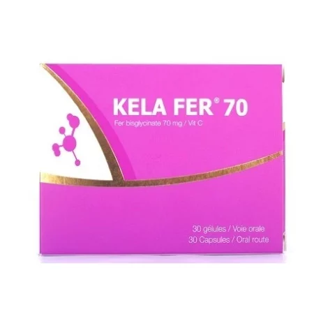 XEN KELA FER 70 GEL B/30