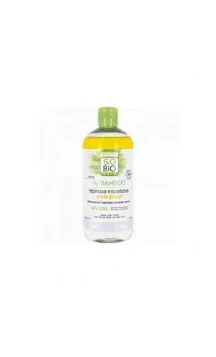 SOBIO BIPHASE MICELLAIRE WATERPROOF 500ML