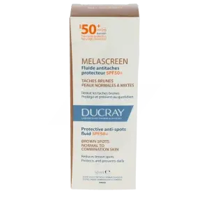 DUCRAY MELASCREEN FLUIDE ANTI TACHES SPF50+ 50ML 9272 – Image 4