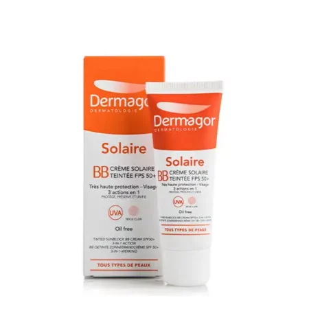 DERMAGOR BB CR SOLAIRE TEINTEE SPF50+