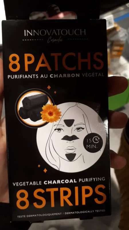 INNOVATOUCH MASQUE CHARBON 8 PATCHS