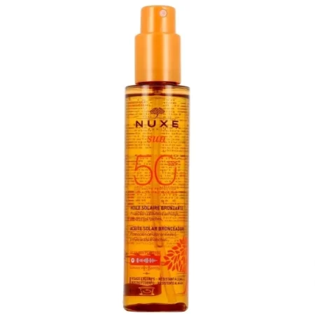 NUXE SUN HUILE BRONZANTE SPF50 150ML 2608