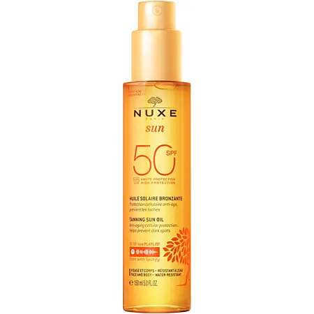 NUXE SUN HUILE BRONZANTE SPF50 150ML 2608 – Image 4
