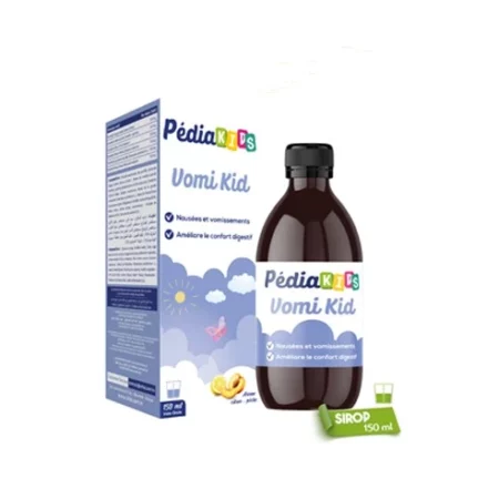 VITAL PEDIAKIDS VOMIKID SIROP CITRON-PECHE 150ML