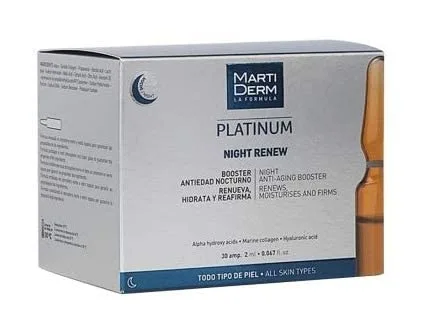 MARTI DERM PLATINUM NIGHT RENEW AMP B/10