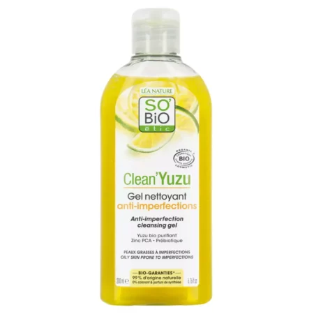 SOBIO YUZU GEL NETTOYANT ANTI IMPERFECTION 200ML