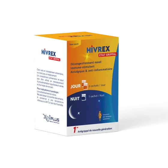XEN HIVREX ETAT GRIPPAL SACHETS B/12 – Image 2