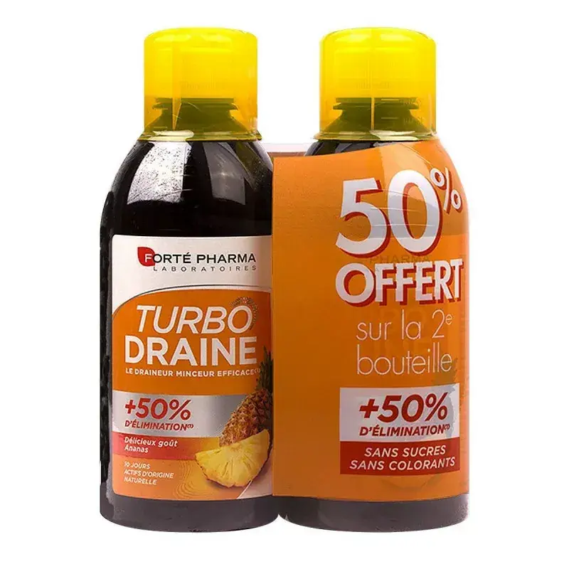 FORTE PH. TURBO DRAINE ANANAS 500ML – Image 3