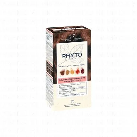 PHYTOCOLOR NØ5.7 CHATAIN CLAIR MARRON – Image 2