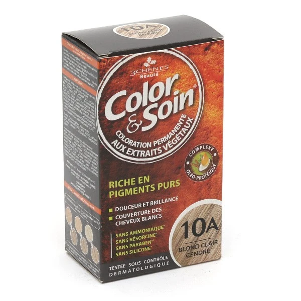 3CHENES COLOR SOIN BLOND CLAIR CENDRE 10A – Image 3