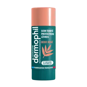 DERMOPHIL STICK LEVRES SOIN TEINTE BEIGE ROSE – Image 4