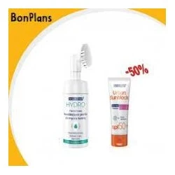 NOVACLEAR COFFRET SENSITIVE MOUSSE+ 50% ECRAN