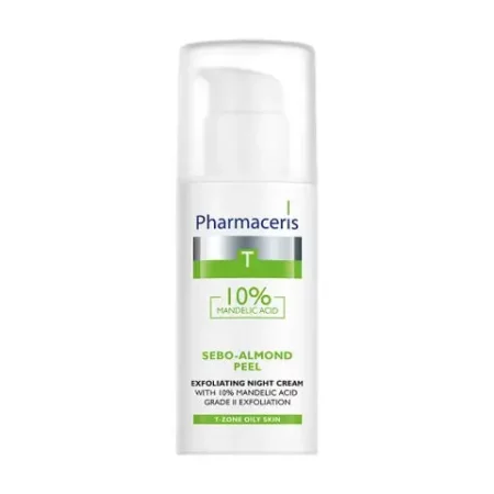 PHARMACERIS T SEBO ALMOND PEEL CR NUIT EXFOLIANTE 50ML