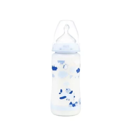 NUK BIB  FIRST CHOICE R/B BLEU 300ML 41798