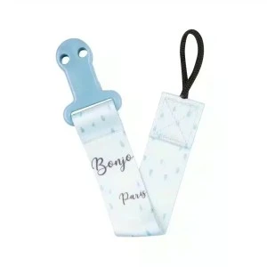 CANPOL ATTACHE SUCETTE BONJOUR PARIS +CLIP BLEU 51/026